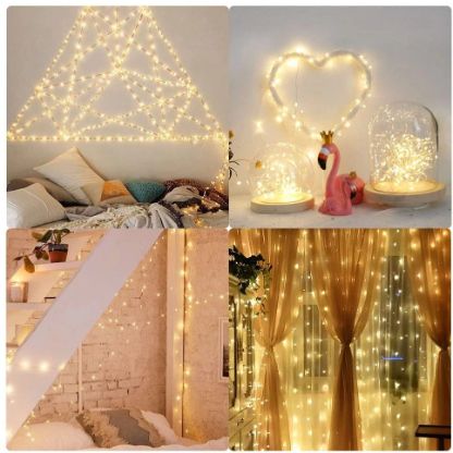 LED CURTAIN – 3D LED světla v podobě závěsu (3 x 3 m) slider