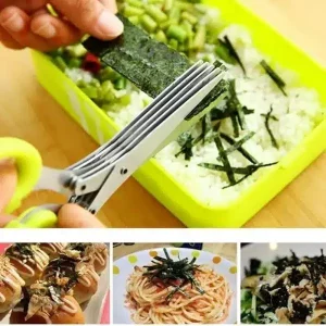 KITCHEN SCISSORS – Kuchyňské nůžky s 5 čepelemi 03