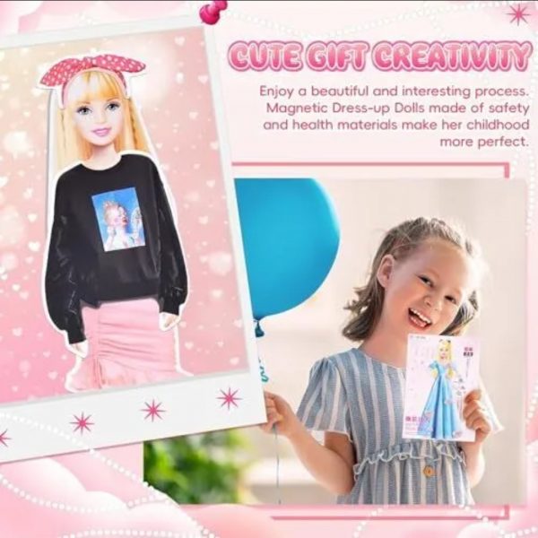 Doll Book – Magnetická knížka na oblékání panenek slider
