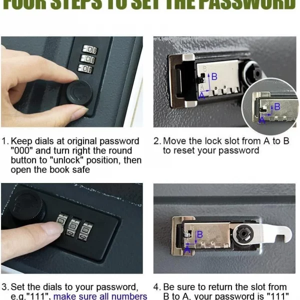 BOOK SAFE – Tajný trezor slider