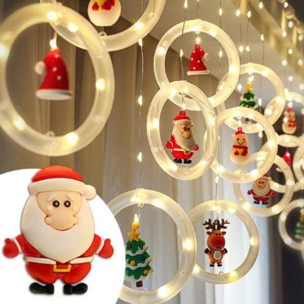CHRISTMAS RINGS- Vánoční LED prsteny