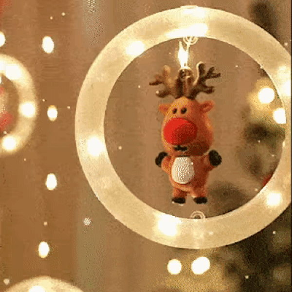 CHRISTMAS RINGS- Vánoční LED prsteny 02