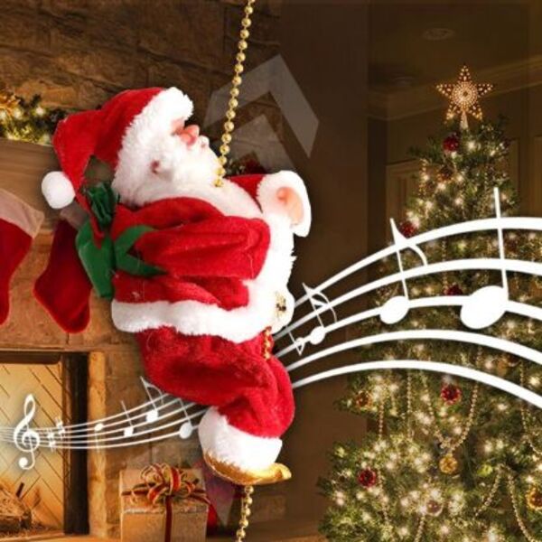 CLIMBING SANTA – Muzikál Santa Claus na laně