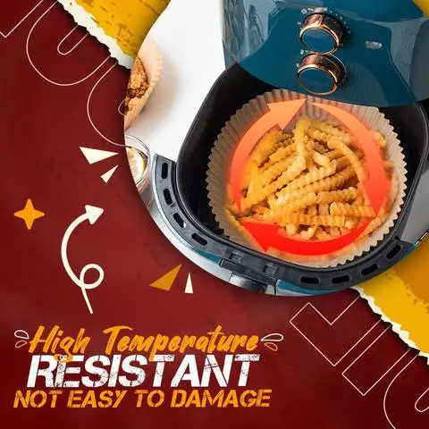 AirPaper – Jednorázová papírová vložka do horkovzdušné fritézy (50 ks) slider