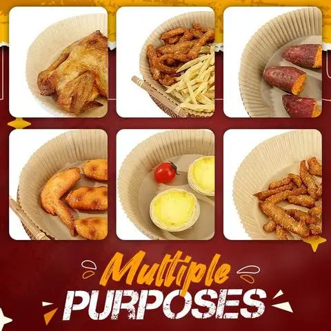 AirPaper – Jednorázová papírová vložka do horkovzdušné fritézy (50 ks) slider