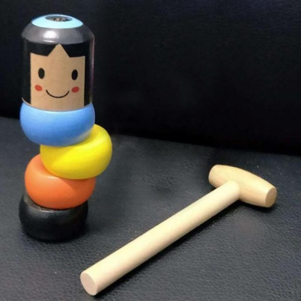 Magic Man – Nezničitelná dřevěná hračka s kladivem