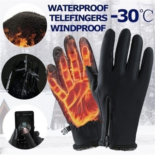 HeatGloves – Extrémně teplé zimní rukavice s dotykovou funkcí