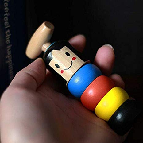 Magic Man – Nezničitelná dřevěná hračka s kladivem slider