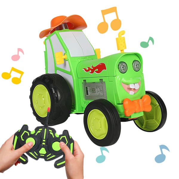 HAPPY TRACTOR – Dálkově ovládané tančící auto