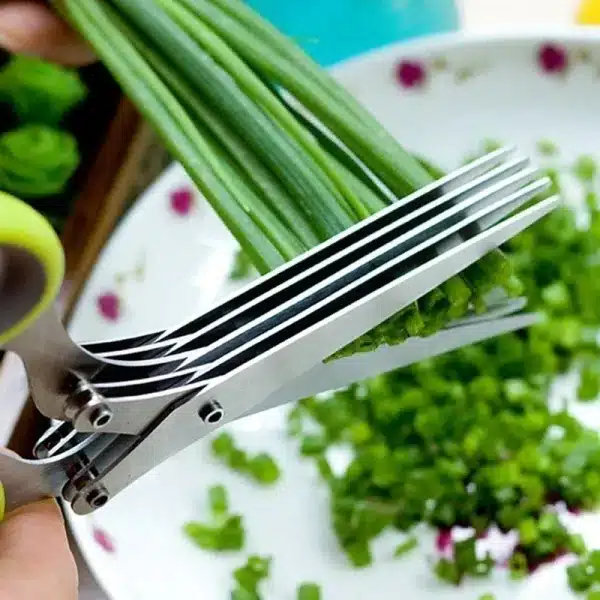 KITCHEN SCISSORS – Kuchyňské nůžky s 5 čepelemi