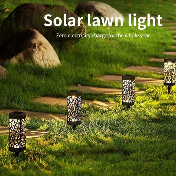 Dekorativní zahradní solární lampa 1 + 1 ZDARMA – LANTERNA