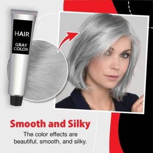 Stříbrná šedá barva na vlasy – GRAY PERFECT HAIR 03