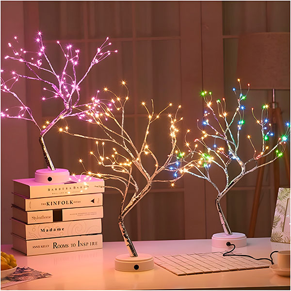 Shimmer bonsai tree – Bonsai LED lampa slider