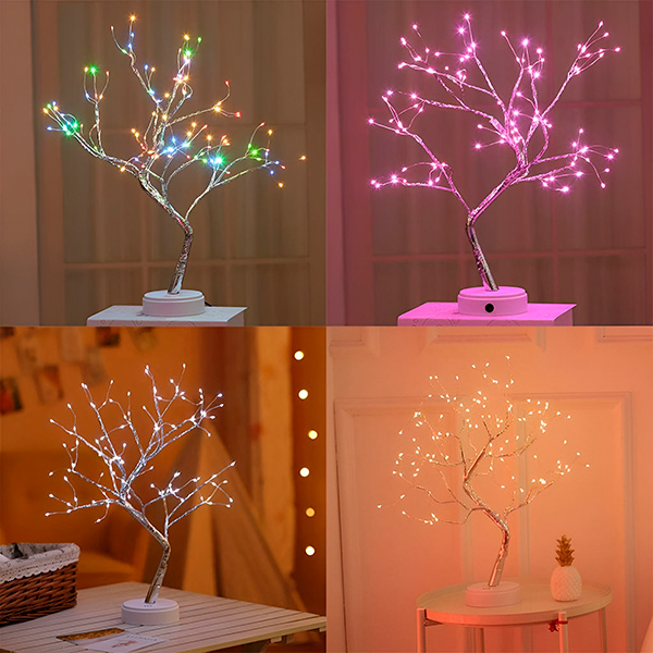 Shimmer bonsai tree – Bonsai LED lampa slider