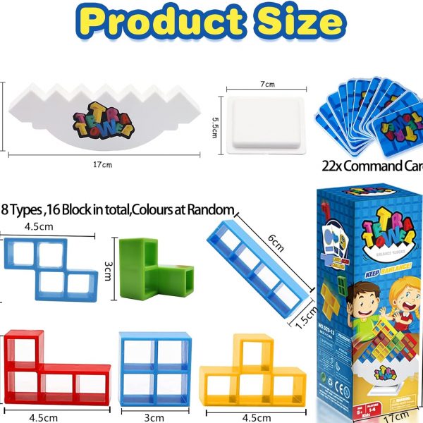 Věžová hra Tetris slider