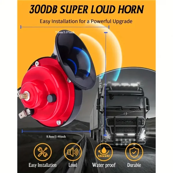 Vlaková houkačka pro auto (300DB) slider