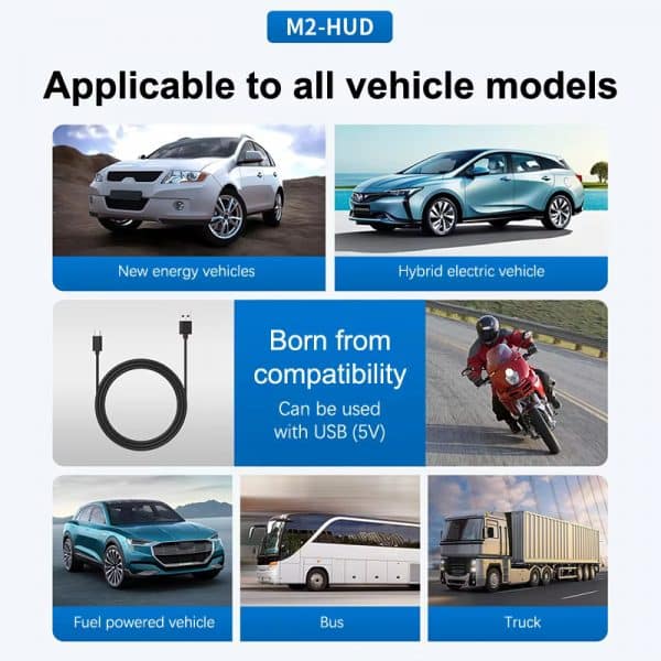 Speedometer – Projektor na čelní sklo slider